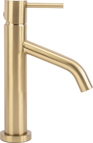 Rea Level, umývadlová batéria h-215, zlatá matná, REA-B6218