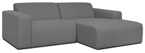 Sivá rohová pohovka (pravý roh) Roxy – Scandic