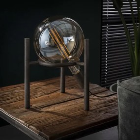 Stolová lampa 77-41 1L Saturn Old Silver  - Komfort-nábytok