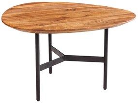 Dizajnový konferenčný stolík Machiko 60 cm Sheesham