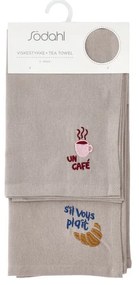 Bavlnené utierky v súprave 2 ks 50x70 cm Bistro – Södahl