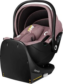 Lionelo - Autosedačka s otočnou základňou MOXIE SET i-Size 40-87 cm Ružovo-mauve