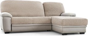 Bielastické poťahy MODULO béžové sedák M (40-59 cm x 81-130 cm)