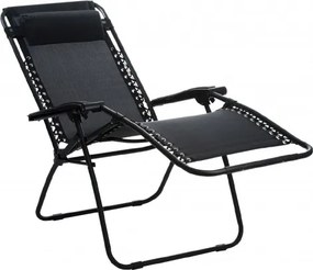 MI Ležadlo DELUX čierne