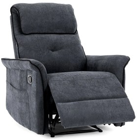Autronic - TV křeslo, šedá látka, manuální polohování - TV-7054 GREY2