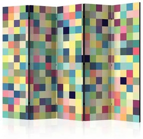 Paraván - Millions of colors II [Room Dividers] Veľkosť: 225x172, Verzia: Akustický