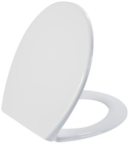 Cerano Tavoleta, WC sedátko so spomaľovacím mechanizmom 446x372x52 mm, UF, biela lesklá, CER-CER-414803