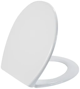 Cerano Tavoleta, WC sedátko so spomaľovacím mechanizmom 446x372x52 mm, UF, biela lesklá, CER-CER-414803