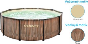 Marimex Florida 3,05 x 0,91 m Teak 10340284