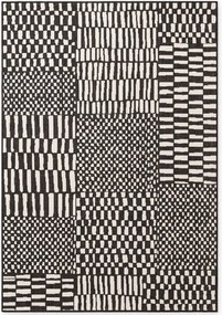 Čierny/krémový vnútorný a vonkajší koberec 160x230 cm Haringey Barkham – Ted Baker