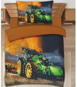 3D obliečky z mikrosaténu TRACTOR FORCE farebné Rozmer obliečky: 70 x 90 cm | 140 x 200 cm