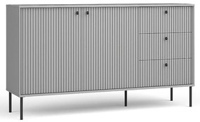 Komoda Iris 2D 3 SZ 03B sivý