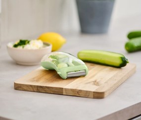 Univerzálna škrabka so záchytnou nádobou