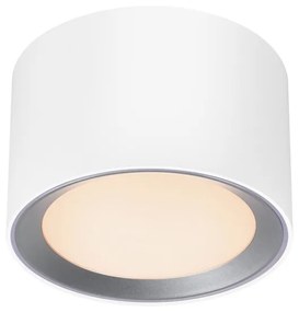 NORDLUX Inteligentné LED svetlo do kúpeľne LANDON, 8W, 8cm, okrúhle, biele