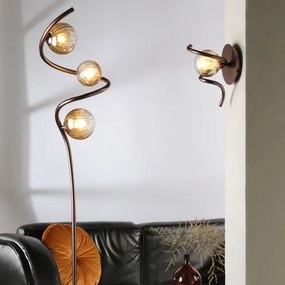 ONLI - Stojacia lampa FRIDA 3xG9/10W/230V medená