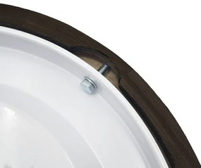 Brilagi - LED Stropné svietidlo CARVALHO SMOKEY LED/20W/230V dub pr. 27,5 cm