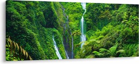 Obraz - Vodopády Madakaripura, východná Java, Indonézia (120x50 cm)
