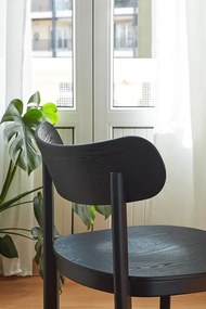 Teulat Nara drevené kreslo - Svetlé drevo
