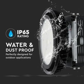 LED Stmievateľné priemyselné svietidlo High Bay LED/500W/230V 4000K IP65 čierna