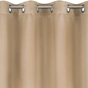 ZATEMŇOVACÍ ZÁVES NA KRÚŽKOCH ADLEY 135X250 CM BÉŽOVÁ