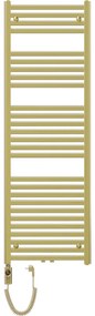 Mexen Hades, elektrické vykurovacie teleso 1500 x 500 mm, 600 W, zlatá lesklá, W104-1500-500-2600-50