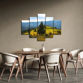 Obraz - Horská lúka (150x105 cm)