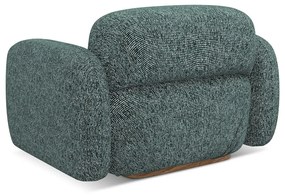 Tyrkysovomodré kreslo Ailani – Makamii