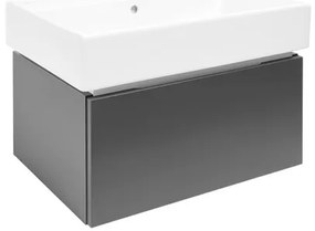 Kúpeľňová skrinka SAT Feel 60x30x46 cm mat SATFEEL60ANTU2, 1 ks