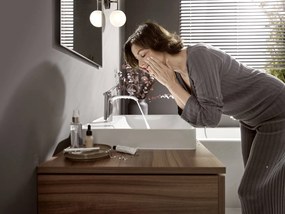 Hansgrohe Vivenis, umývadlová batéria 110, s výpustom, EcoSmart, chrómová, HAN-75020000