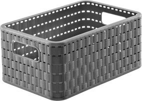 Úložný košík Country 6 l, antracitový%