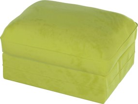 Poťah opierky nôh Grönlid farba produktu zelená látka lesklá, zamatová