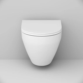 Závesné WC AM.PM Spirit 2.0 CSB1700SC bezokrajové, so sedadlom Microlift, biele