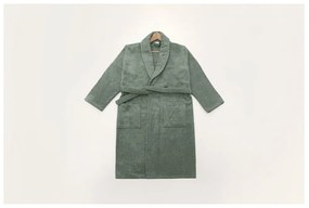 Zelený bavlnený župan veľkosť S/M - Foutastic