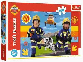 Trefl Puzzle 100 Hasič Sam