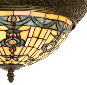 Vitráž svietidlo stropné HOMAM Ø38