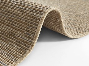 BT Carpet - Hanse Home koberce Behúň Nature 104264 Grey / Gold – na von aj na doma - 80x500 cm