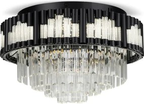 BRILAGI - LED stmievateľné stropné svietidlo CROWN LED/41W/230V priemer 48 cm čierne + DO