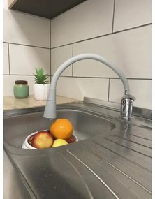 RAV Slezák SA006.0/13S - Drezová batéria SAZAVA 35,6 cm sivá/lesklý chróm