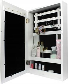 Závesná šperkovnica LADY CHIC biela PHO1240