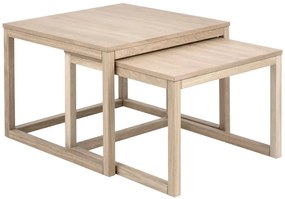 Actona Konferenčný stolík Cornus (2 ks) - dub bielený