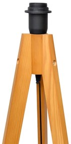 Stojacia lampa ALBA 1xE27/15W/230V čierna/dub