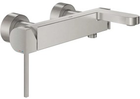 GROHE Plus páková vaňová batéria nástenná, Supersteel, 33553DC3