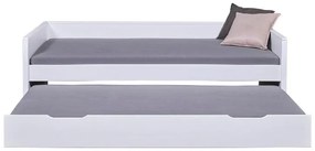 Inter Link Detská výsuvná posteľ Dream the Future, 90 x 200 cm (biela)  (100394227)