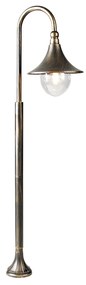 Inteligentná vonkajšia lampa Antique Gold 125 cm IP44 vrátane WiFi A60 - Daphne