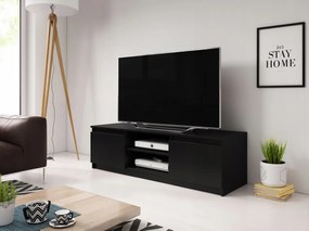 TV stolík DONATO 120 - čierny grafitový