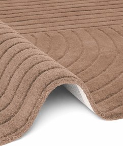 Vikosa, Kusový koberec Vikosa Arcura 106300 Brown, 120x180, hnedá, obývacia izba