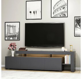 TV stolík/skrinka Belize (antracit). Akcia -18%. Vlastná spoľahlivá doprava až k Vám domov. 1088412