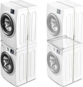 Meliconi 656115 - medzikus pre práčku a sušičku 70 cm, biely