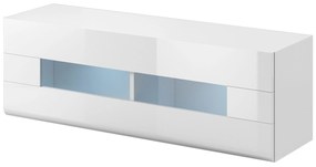 Závesná skrinka/polička Tamie Typ 08 (biela + lesk biely). Akcia -19%. Vlastná spoľahlivá doprava až k Vám domov. 1030538