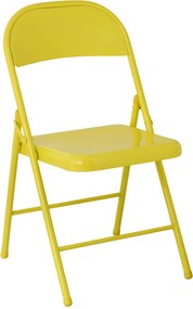 Ib Laursen Skladacia stolička Metal Yellow